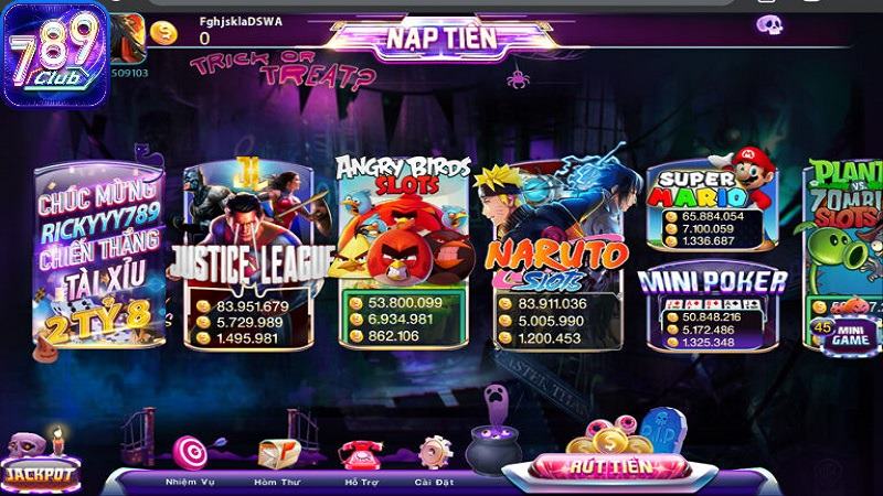 Justice League tại 789Club là một tựa game slot hấp dẫn, lấy cảm hứng từ các siêu anh hùng