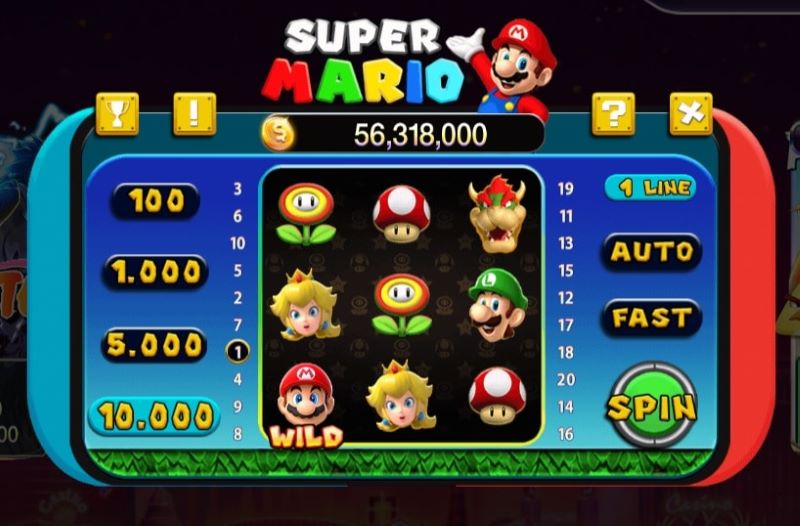 3 ưu điểm khi chơi Super mario 789club